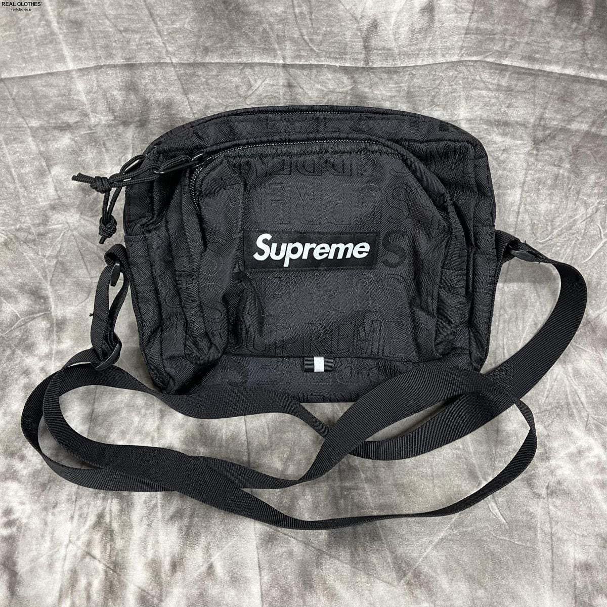 supreme 19ss shoulder bag black 黒ショルダーバッグ - www