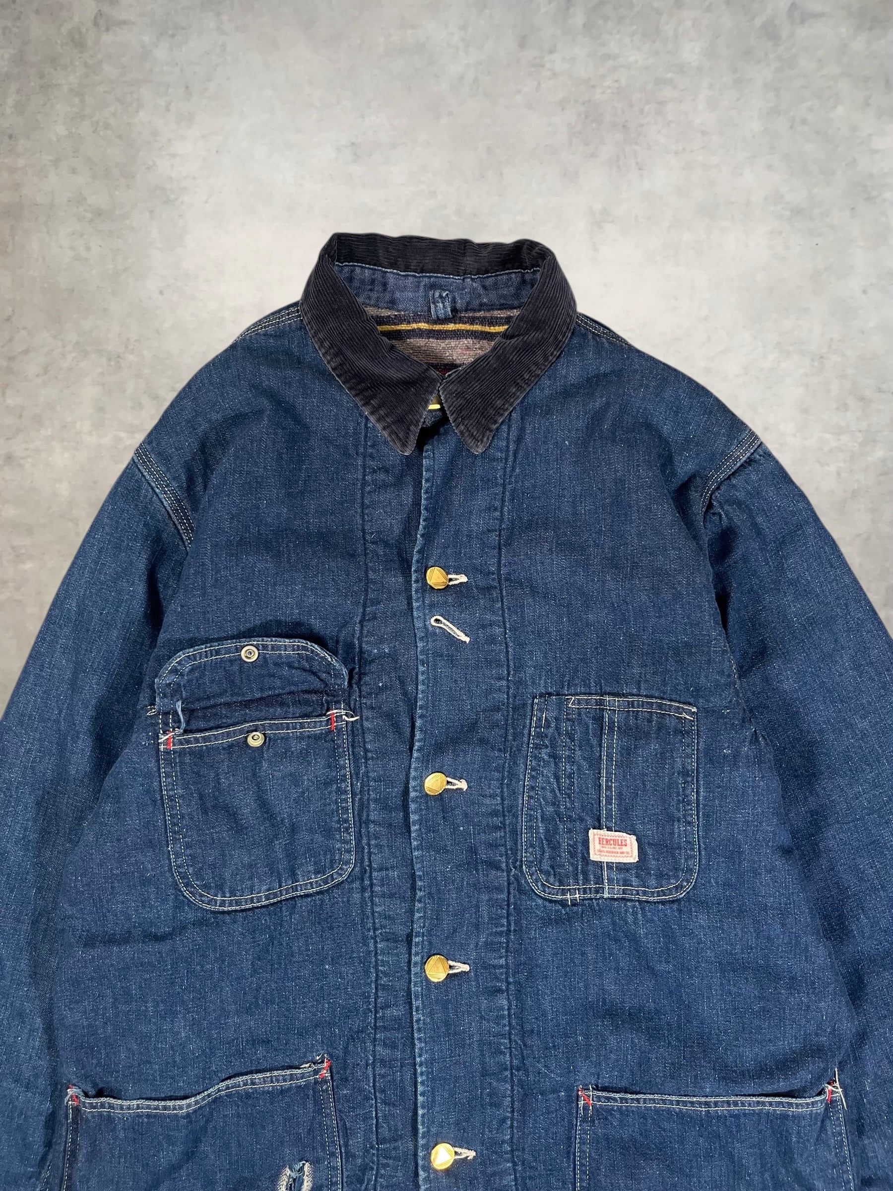 60's “HERCULES” Blanket Lining Denim Coverall | RENGA CLOTHING STORE