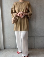 【新作5％OFF・3日間】Back-character Pigment T-shirts_2colors