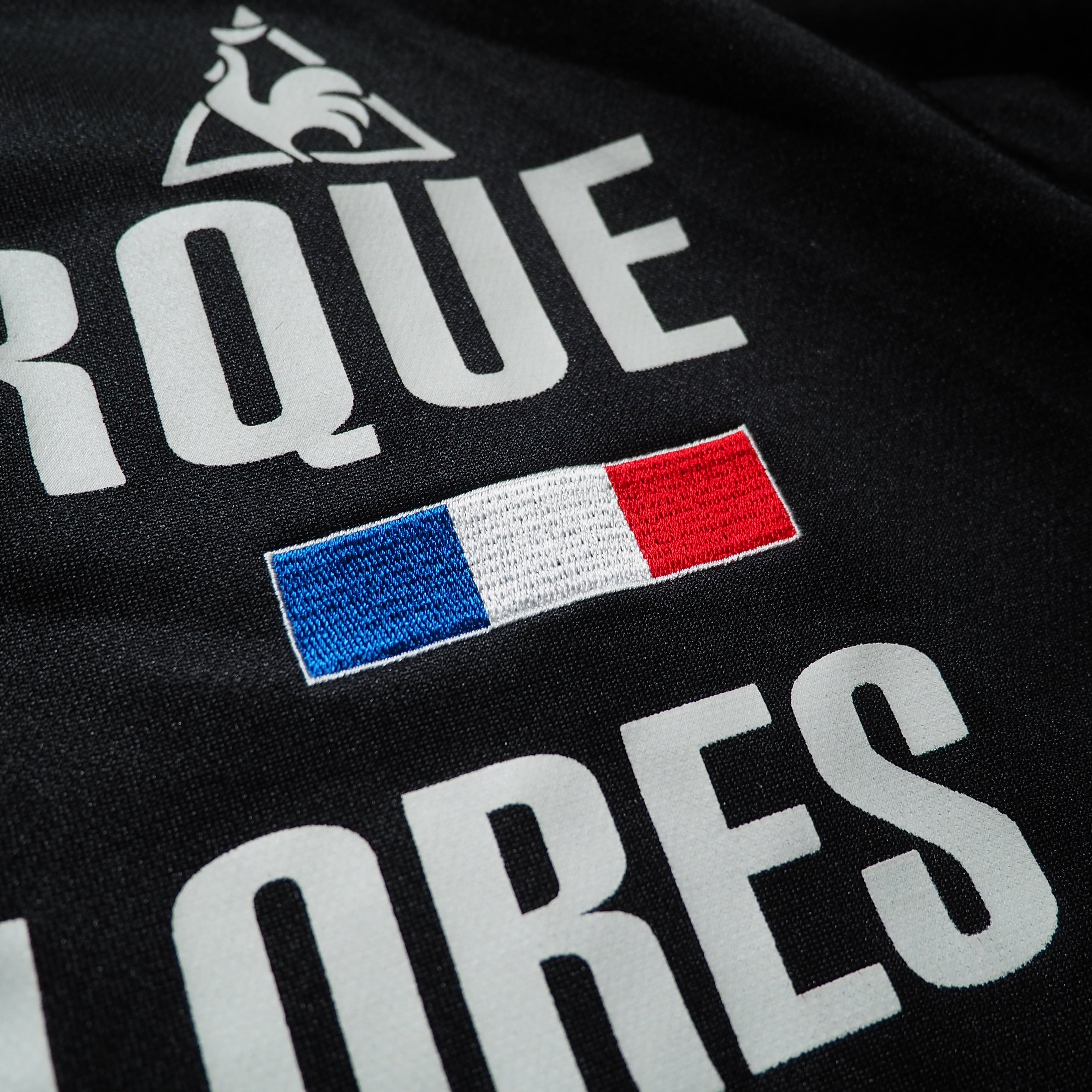 2000s " Le Coq Sportif " y2k taste Black track jacket