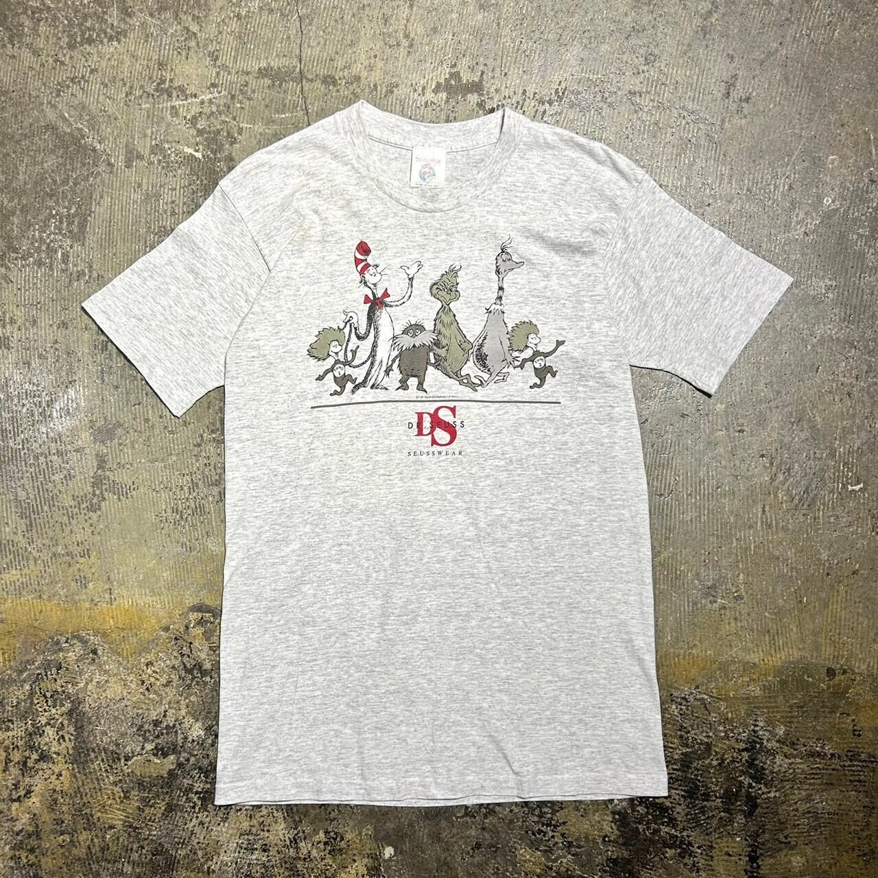 90s(1997) Dr.Seuss Character Print Tee USA製