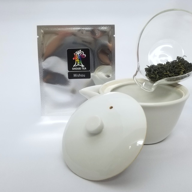 釜炒緑茶シングルオリジン（みしょう）-飲み切りサイズ