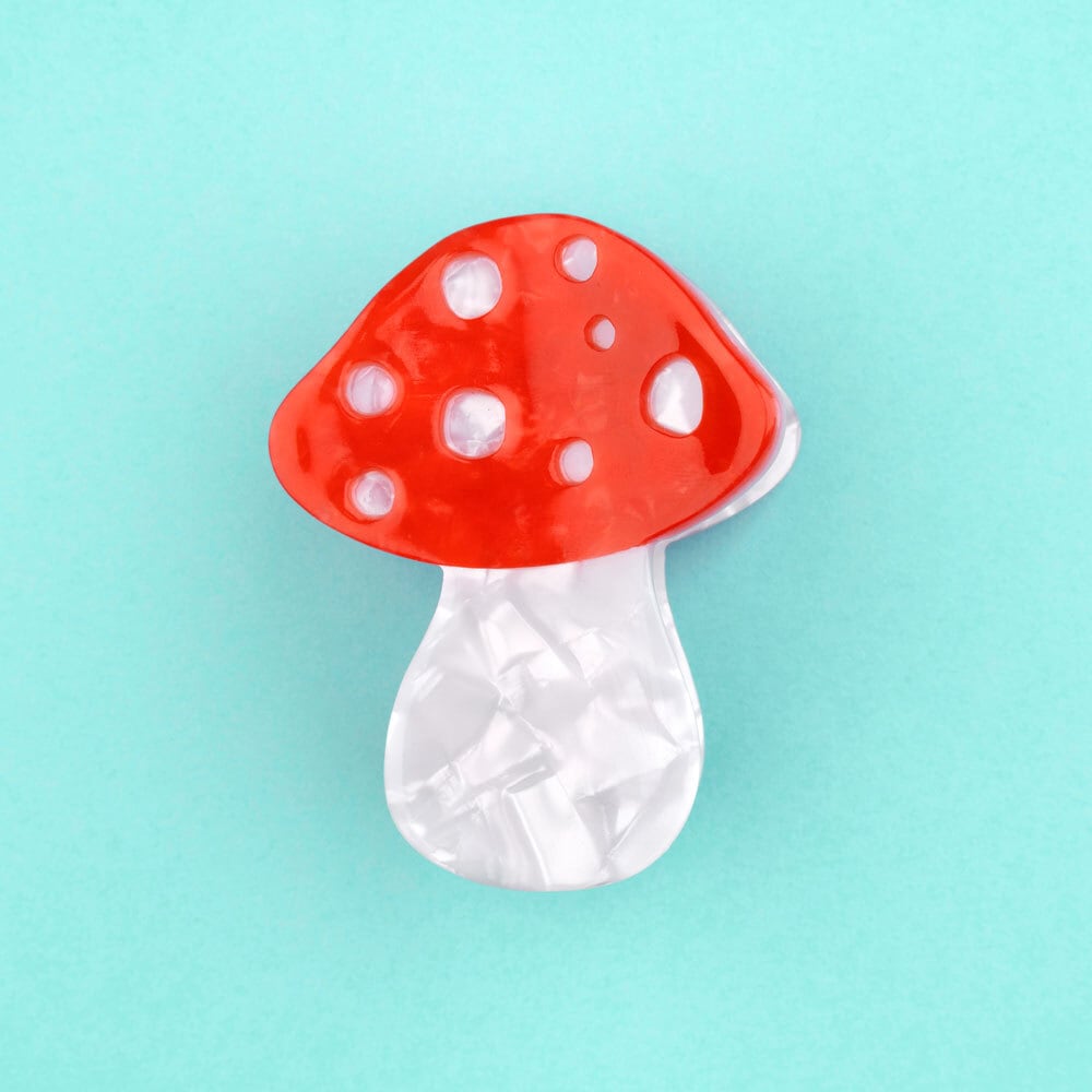 ラスト1点【Coucou Suzette  Autumn Tea Party collection -Mushroom hair claw-】