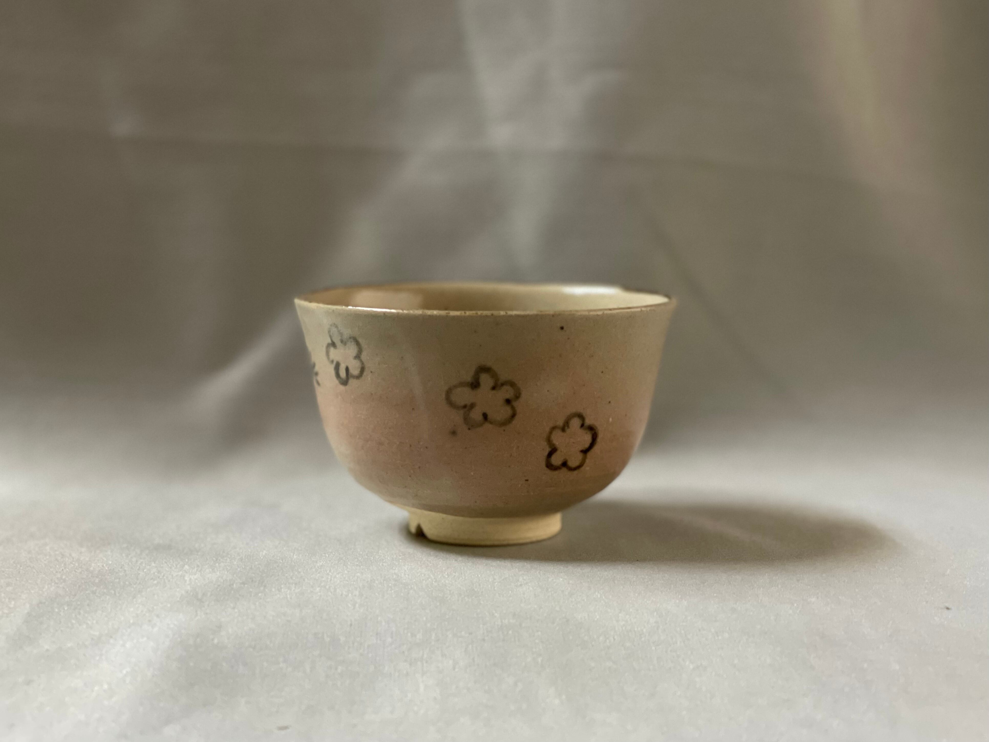 翔芳窯 そば茶碗 3客セット 刷毛目 抹茶碗 茶道具 翔芳窯