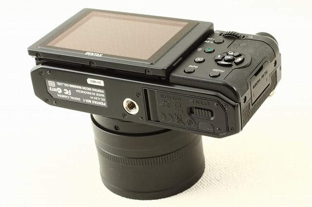 PENTAXペンタックス MX-1 クラシックブラック 美品ランク/9544