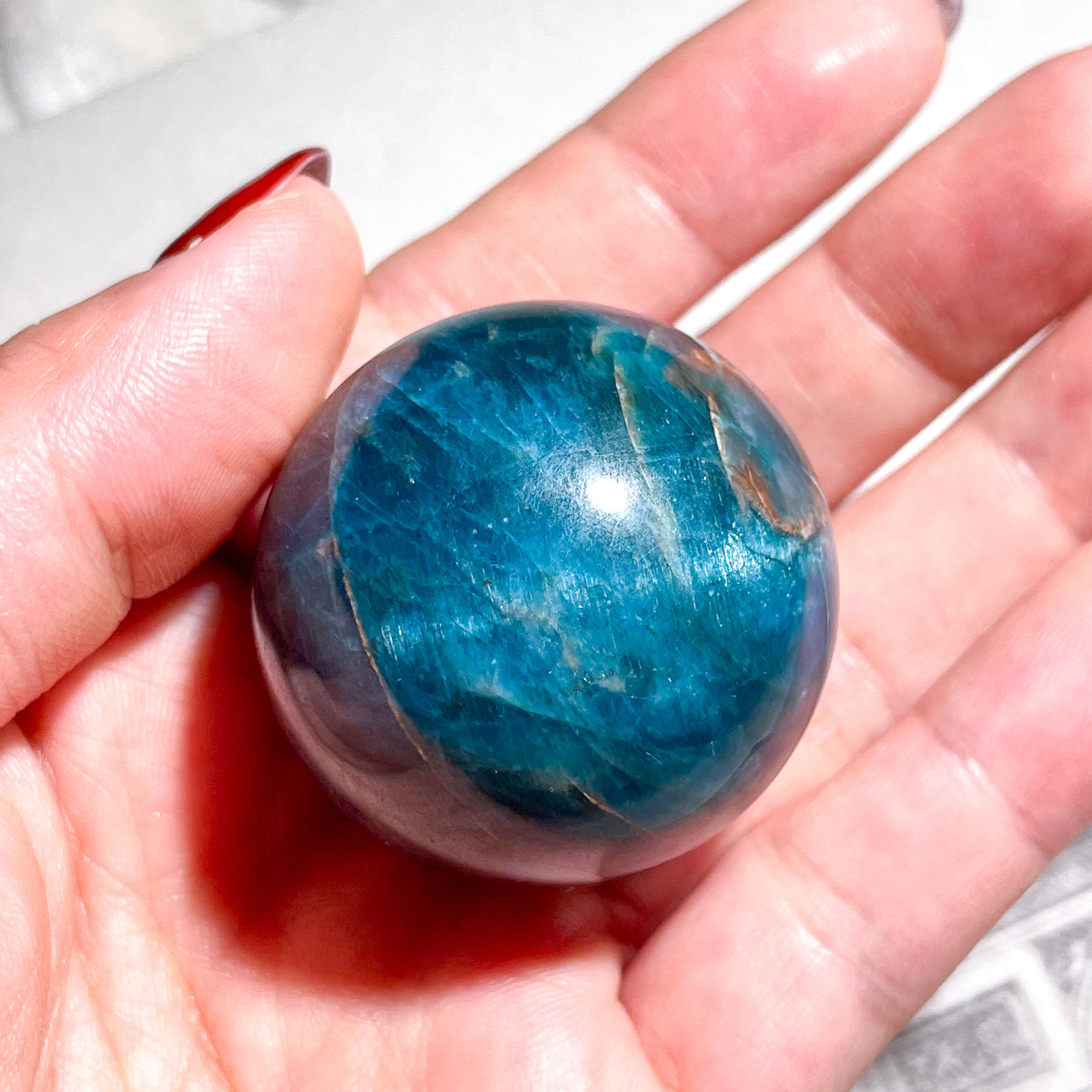 Earth (Blue Apatite 10 )✧ ブルーアパタイト | FLUXY - 天然石と鉱物