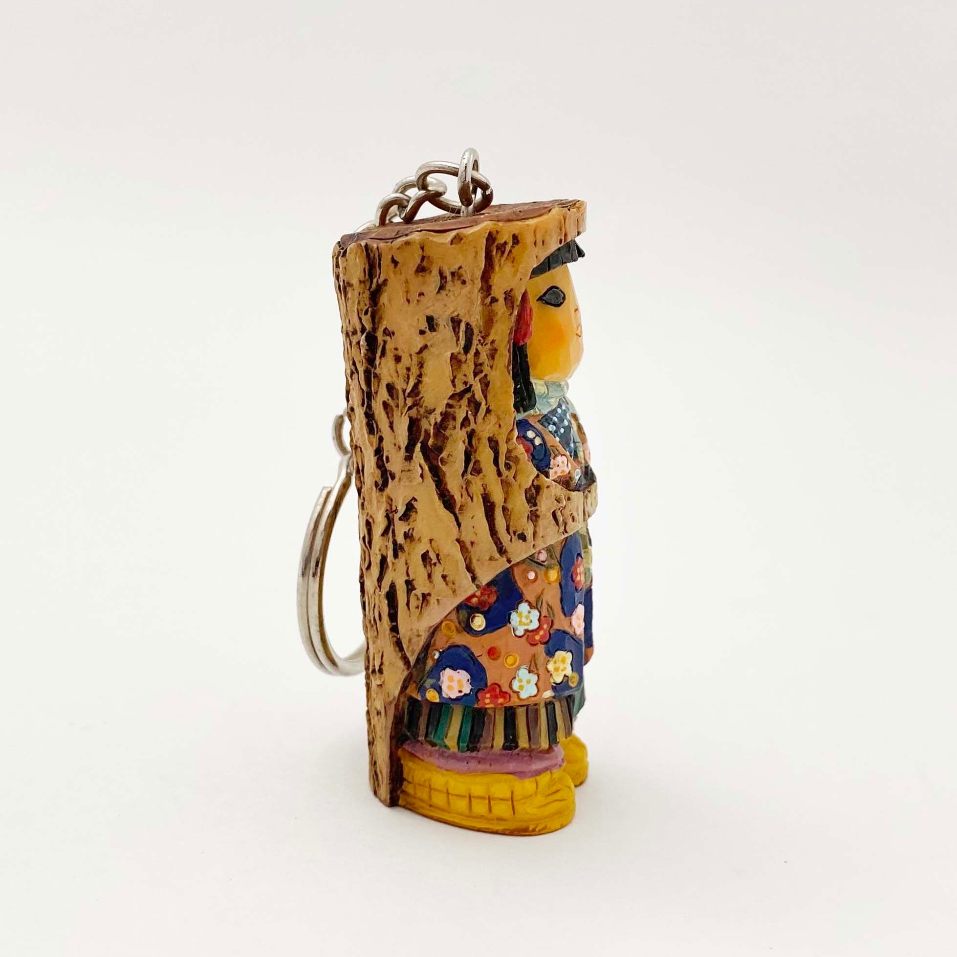 雪ん子キーホルダー