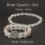 希望と豊かさを授ける光の石|MIKI-JEWERLRY【レモンクォーツ&ハニーシトリン 8.7mm/17cm】 Lemon Quartz & Honey Citrine