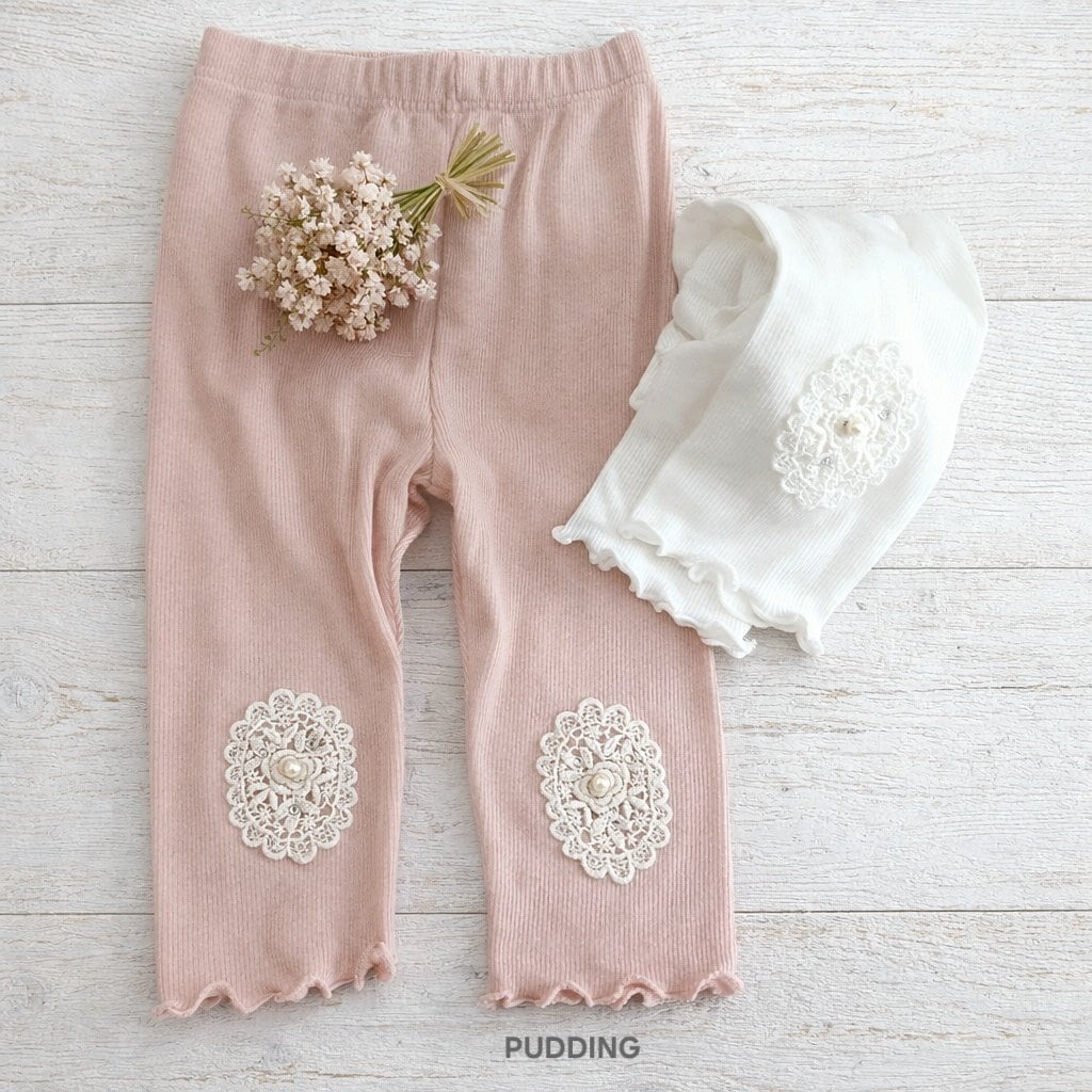【6/21〆予約】<pudding> Patch leggings