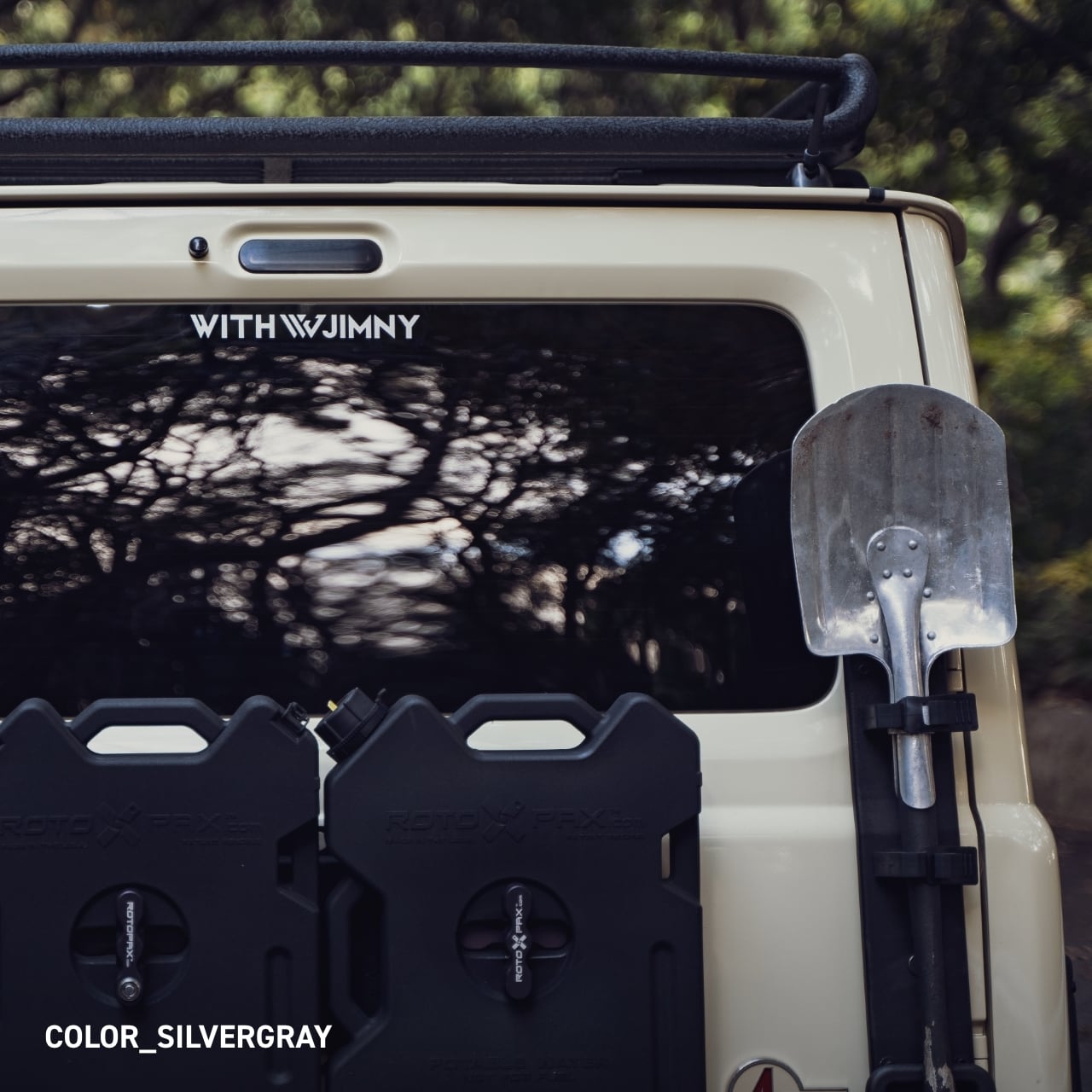 WIDE LOGO カッティングステッカー Lサイズ (4カラー) | WITH JIMNY