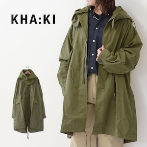 KHA:KI [カーキ] NEW TYPE-65 COAT [MIL22FJK3180] ニュータイプ-65 コート・ミリタリージャケット・ウィンタージャケット・メンズライク・ボーイッシュ・マニッシュ・LADY'S [2024SS]