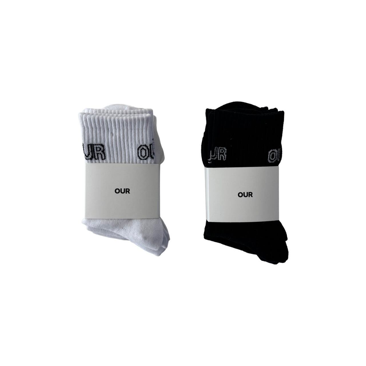 【予約】3pack learning sox/ our
