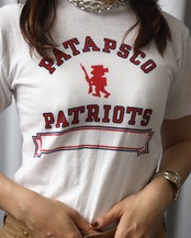 1970-80's Patriots / Printed T-Shirt
