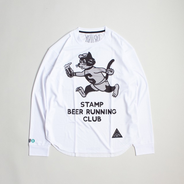 STAMP RUN&CO（スタンプランアンドコー）LONG SLEEVE TEE (STAMP BEER RUNNING CLUB)　メンズ・ウィメンズランニングロングスリーブT
