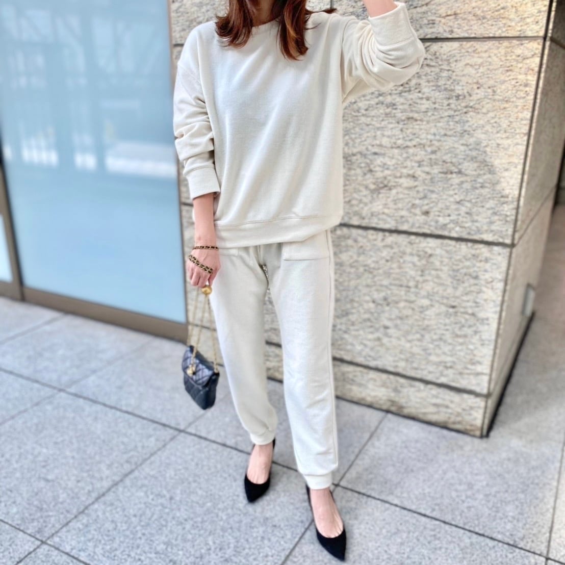 VERY掲載商品〉knit style sweat setup 3色 | IVY select - 大人可愛い 