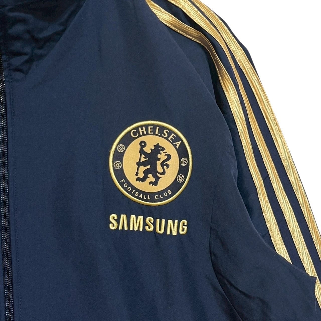 adidas アディダス ナイロンジャケット L 刺繍ロゴ ワンポイントロゴ