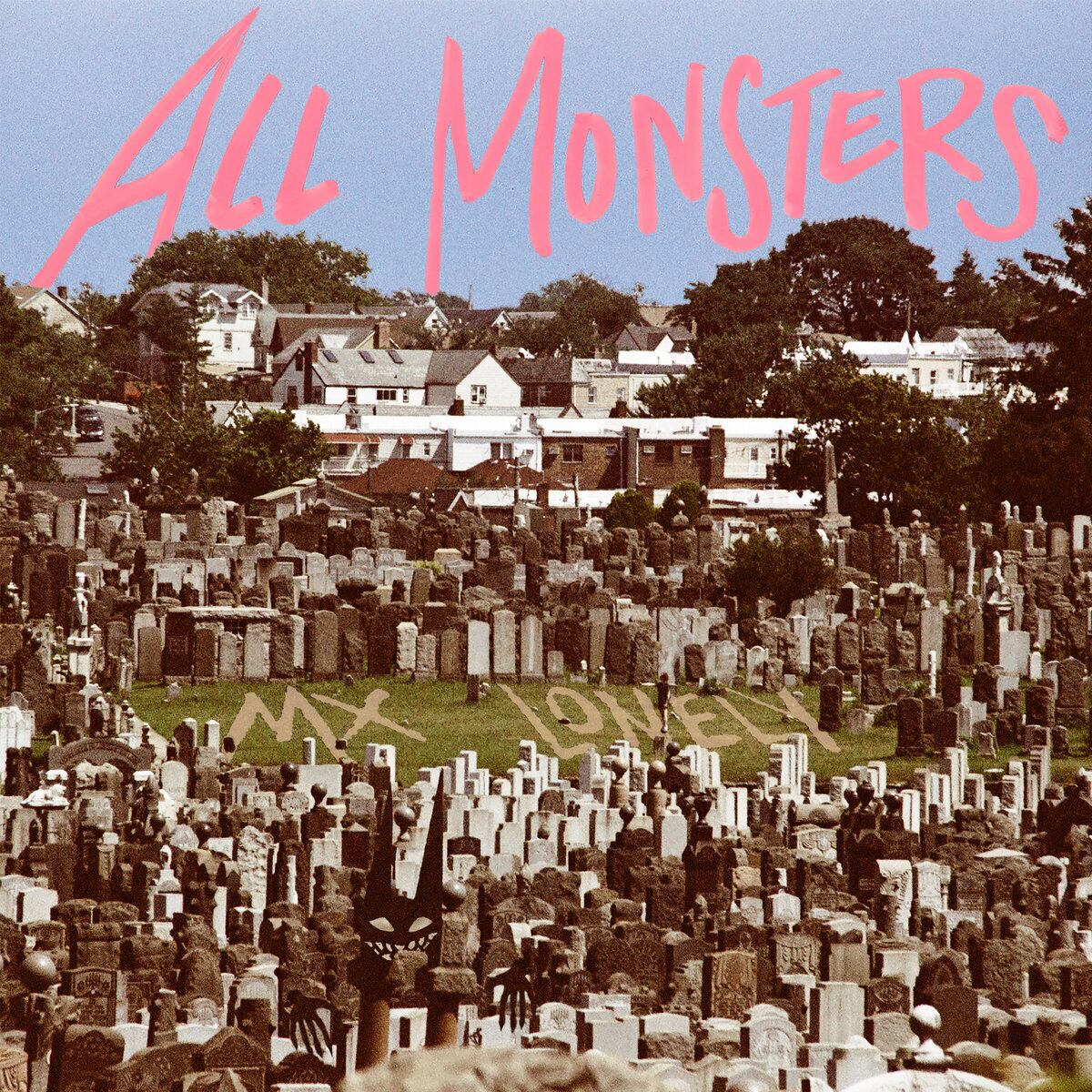MX LONELY / ALL MONSTERS（Ltd Pink LP）