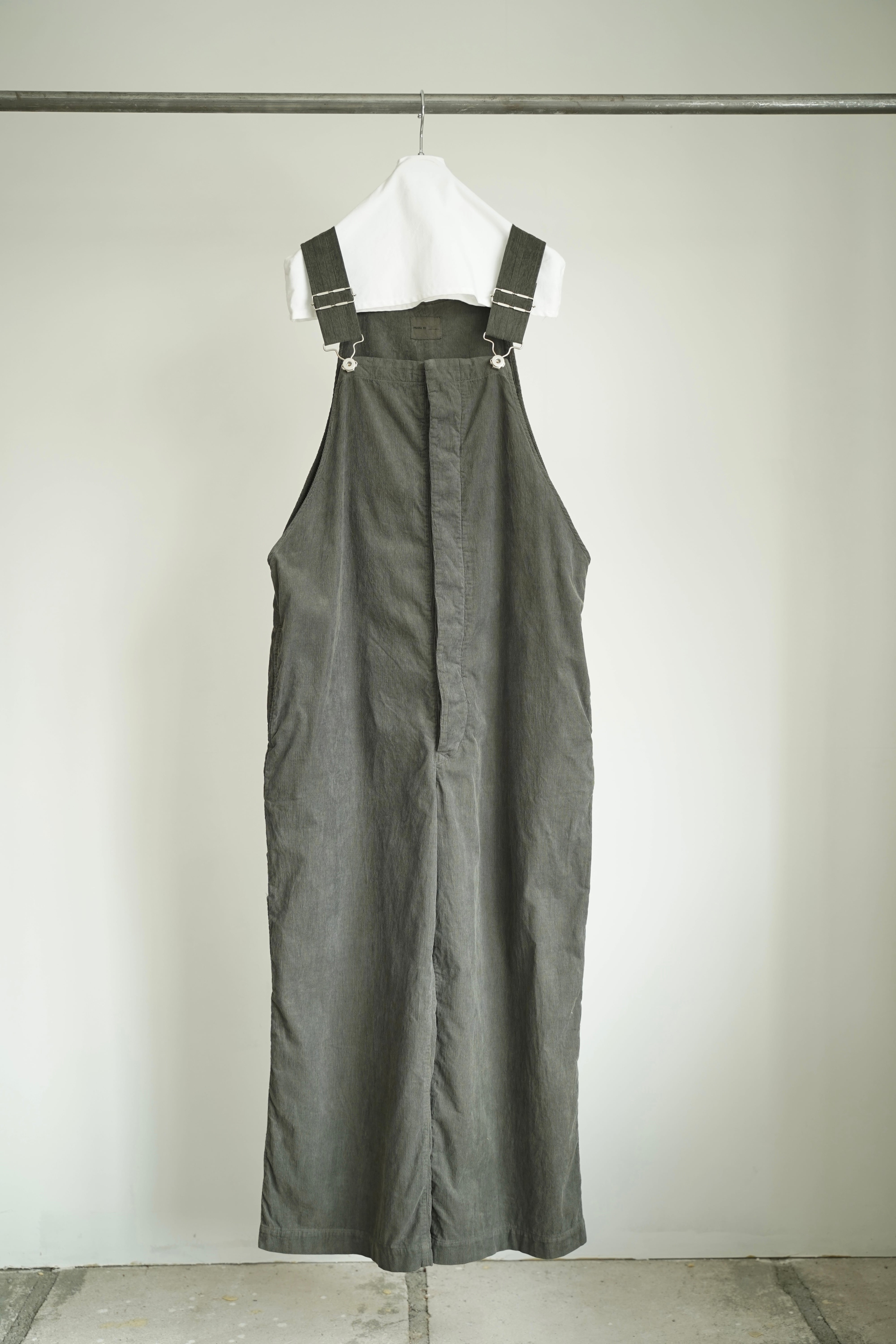 Corduroy Over All c/草木染 | MARU TO