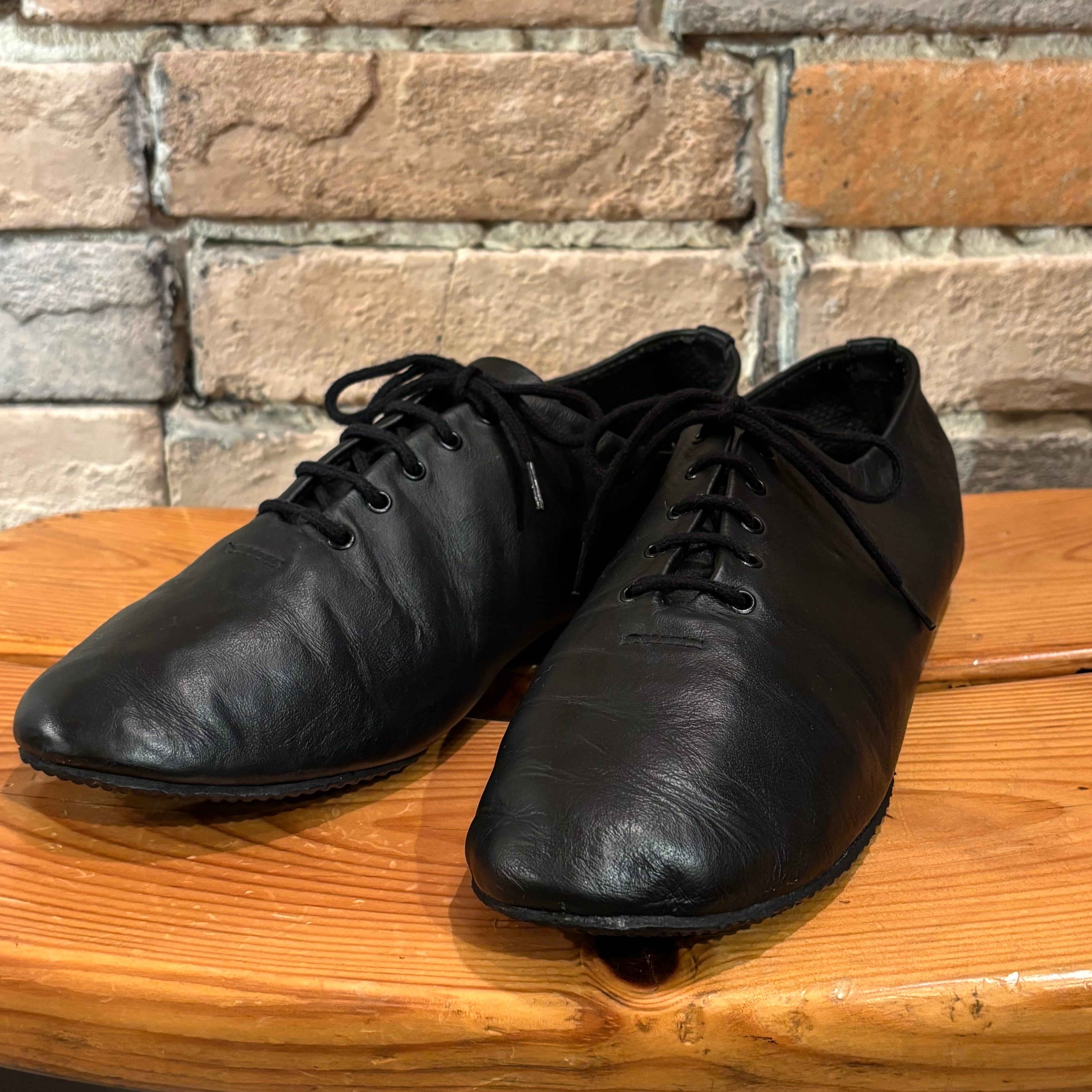 レペット ジャズ repetto jazz 黒レザー シューズ 42 repetto 「jazz」サイズ42 ブラック レペット | anemone