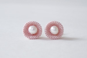 kobana 01 / pink-sakura / pierce / earring