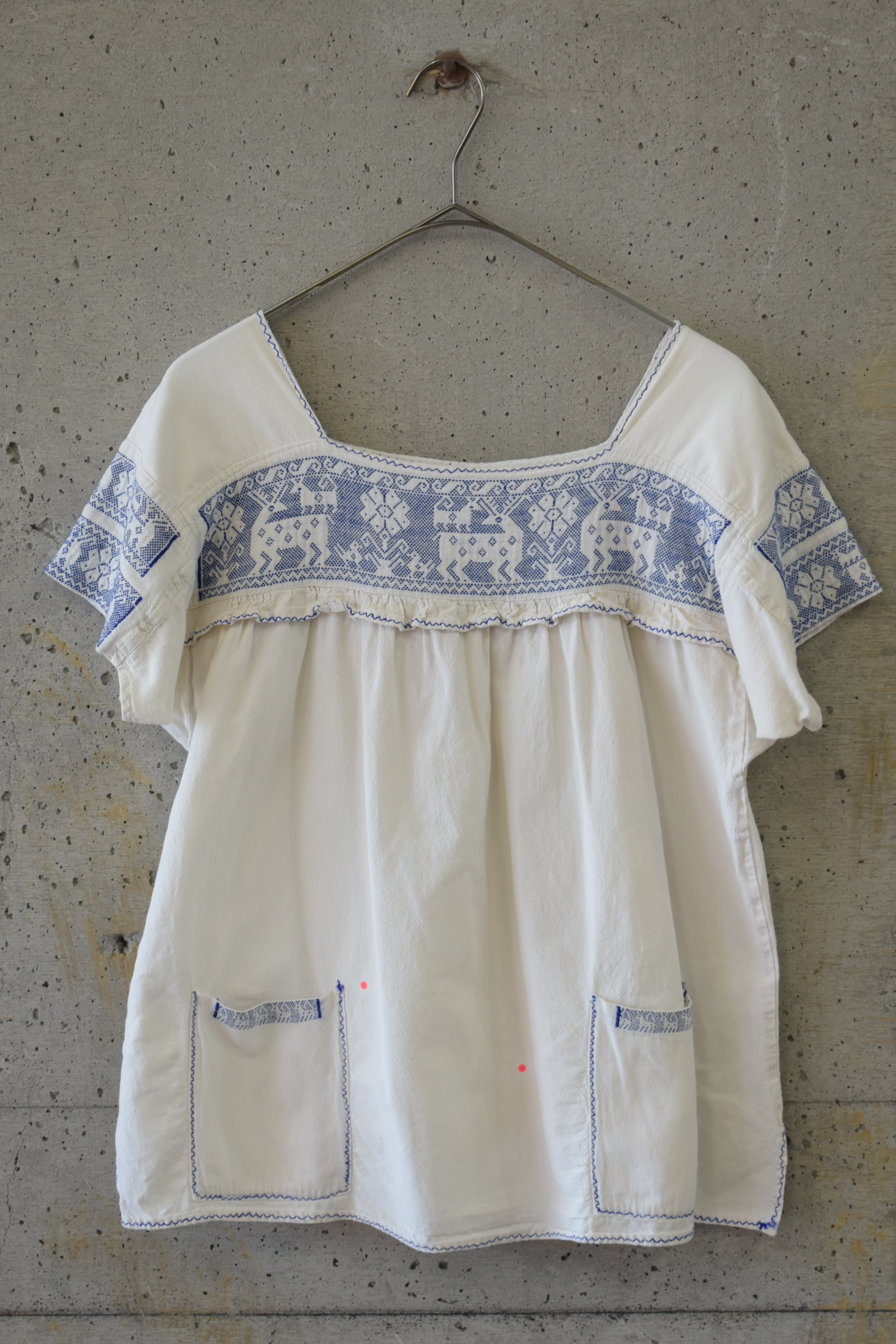 Mexican smock blouse