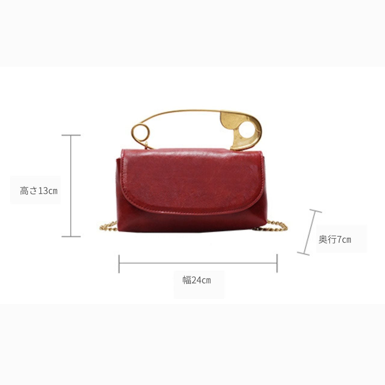 Safety Pin Mini Bag 00944 | BUTTER(バター)