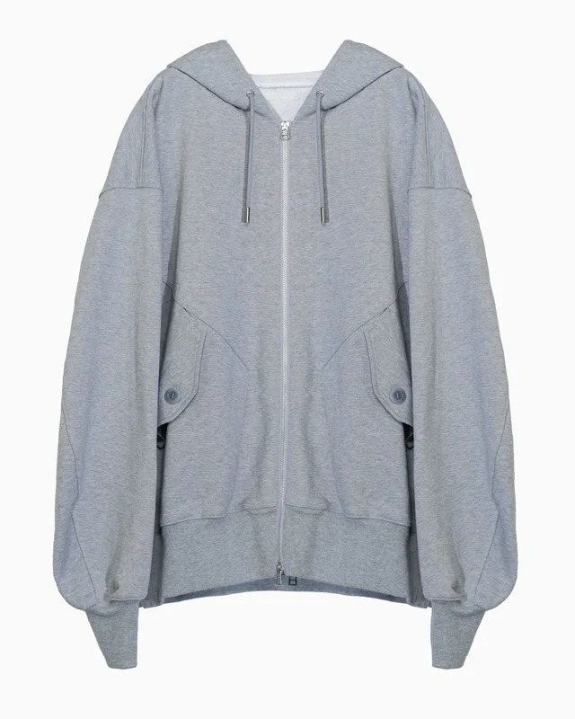 【26SS】Tamme タム /CWU-45P HOODIE GREY / フーディー