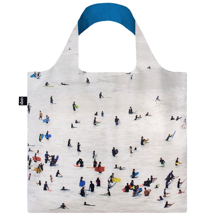 折りたたみトート エコバッグ 撥水加工 LOQI Recycled Bag ローキー