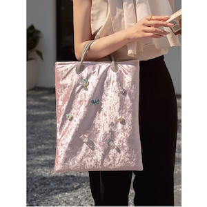 velvet pc book bag<b1693>