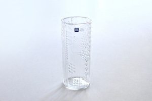 vintage ARABIA FLORA tumbler clear  / ヴィンテージ アラビア フローラ トールグラス クリア