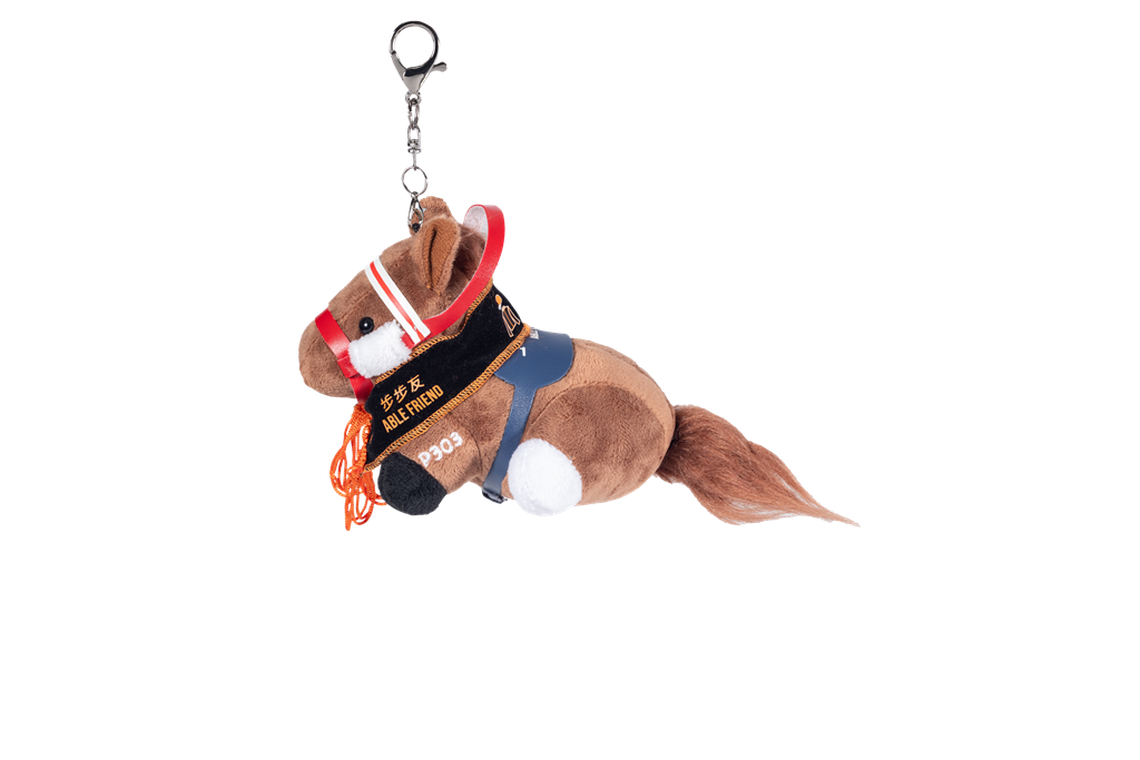 サイレントウィットネス Sサイズ 香港競馬 ぬいぐるみ サイレント