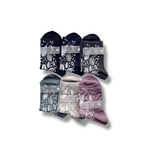 ガリ版くつした / 貝殻レース【コヤヒロカ】