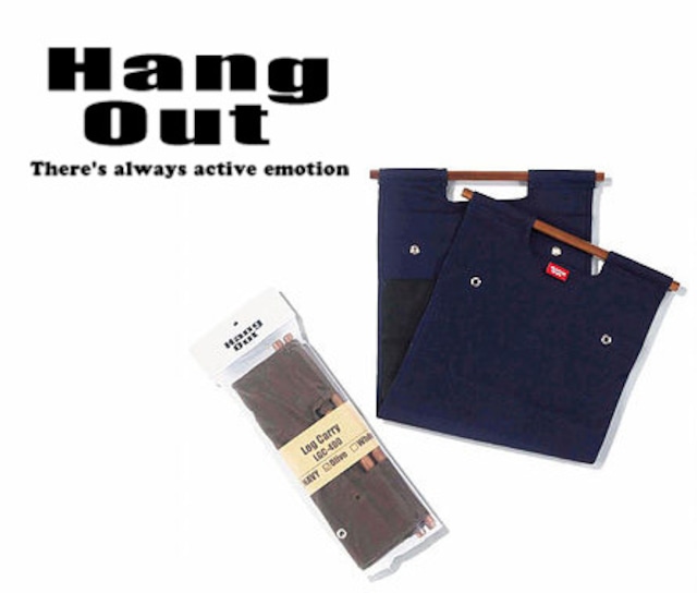 HangOut(ハングアウト) ログキャリー LGC-400 (単品 スタンドなし) 折り畳み コンパクト 薪 キャリー バッグ 持ち運び アウトドア キャンプ グッズ