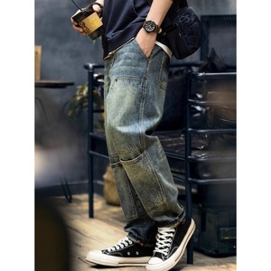 パッチワークデザイン デニムパンツ 10170