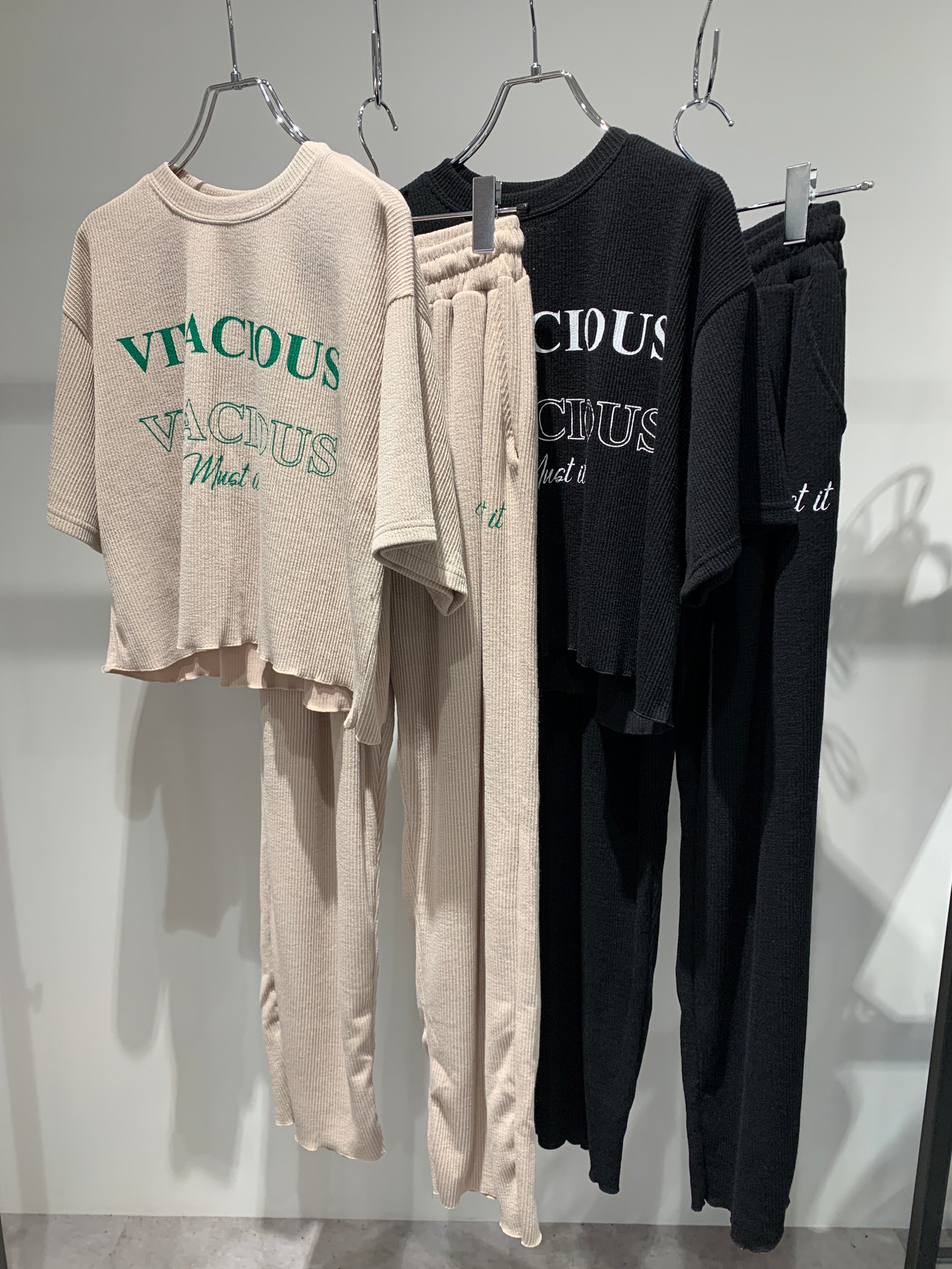 teleco cropped tops&pants set up