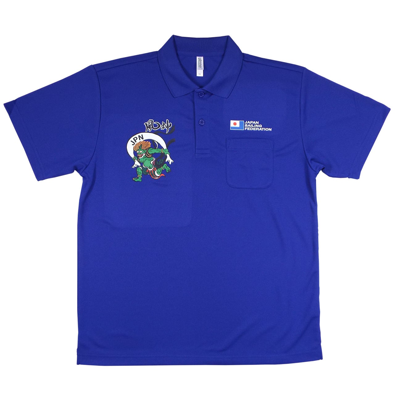 会員様用】風神ドライポロシャツ「ジャパンブルー」 | JSAF Shop
