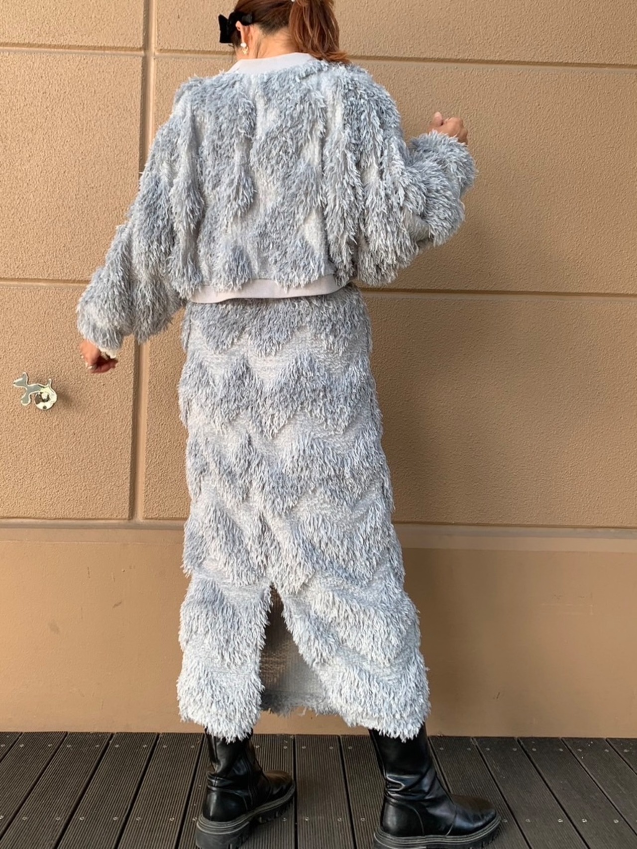 レルビエ lehlbie　フェザースカート