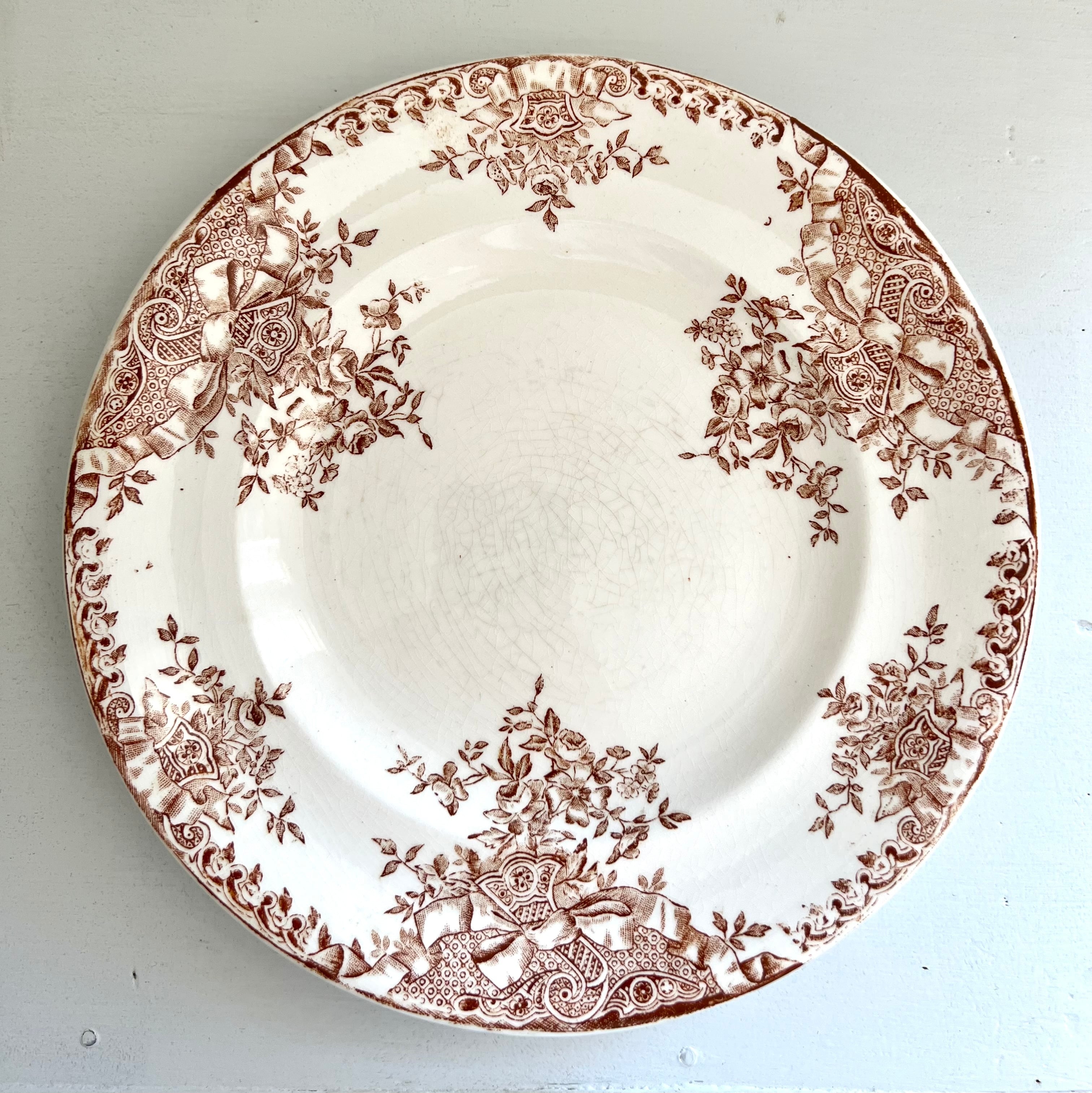 Longwy épine 深皿2 | antiquemanon