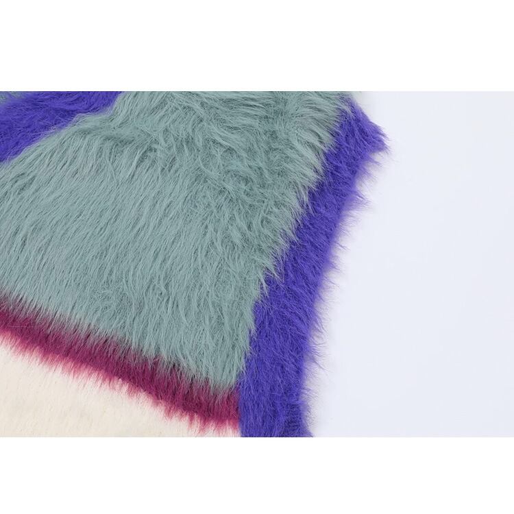 ★COLORBLOCK STRIPED VEST(unisex)　　　A0764