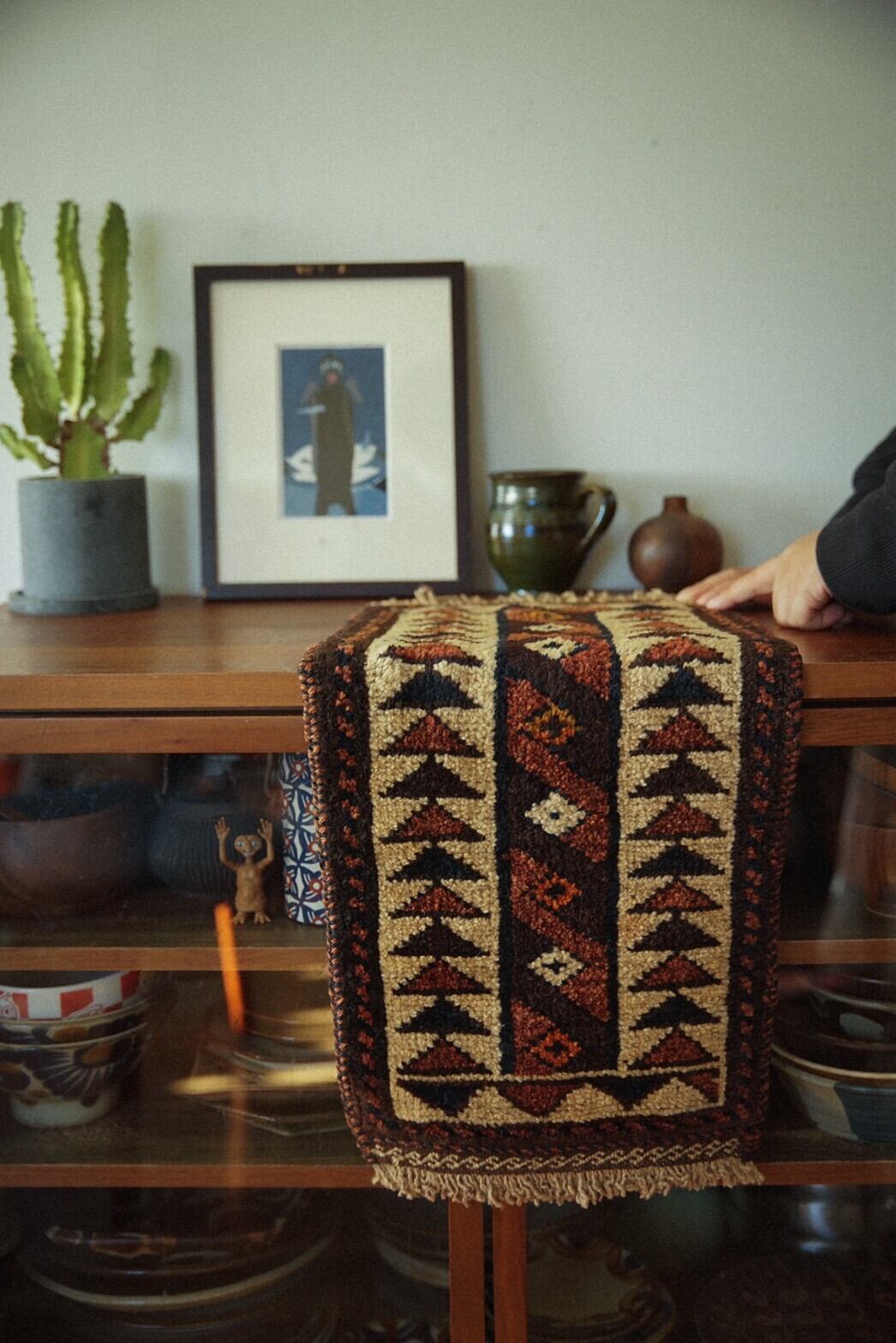 601 -Vintage Baluch rug