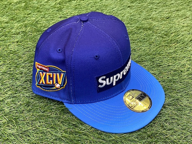 Supreme × NEW ERA GRADIENT BOX LOGO CAP BLUE 60.6cm 86546