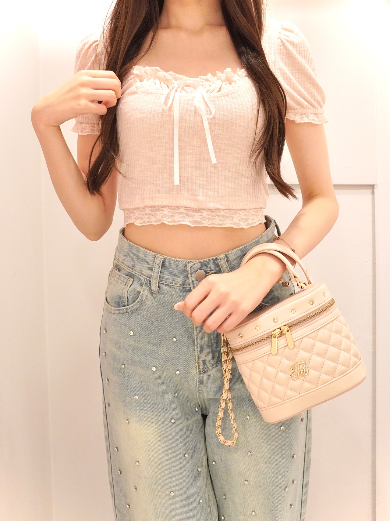 【original】bijou straight denim