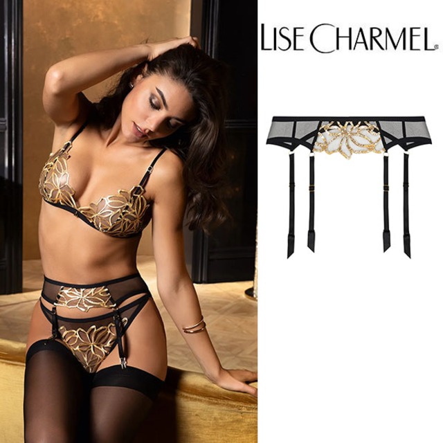 [J29no] ガーターベルト 品番ACJ4729 【LISE CHARMEL】【リズシャルメル】【インポートランジェリー】