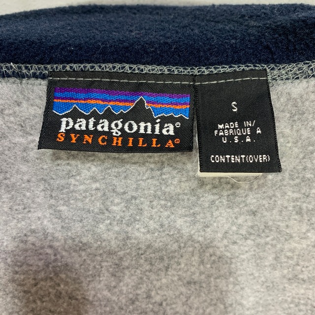 90s patagonia パタゴニア シンチラフリースベスト グレー