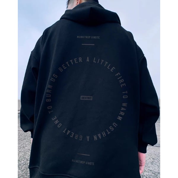 Back print design hoodie P159