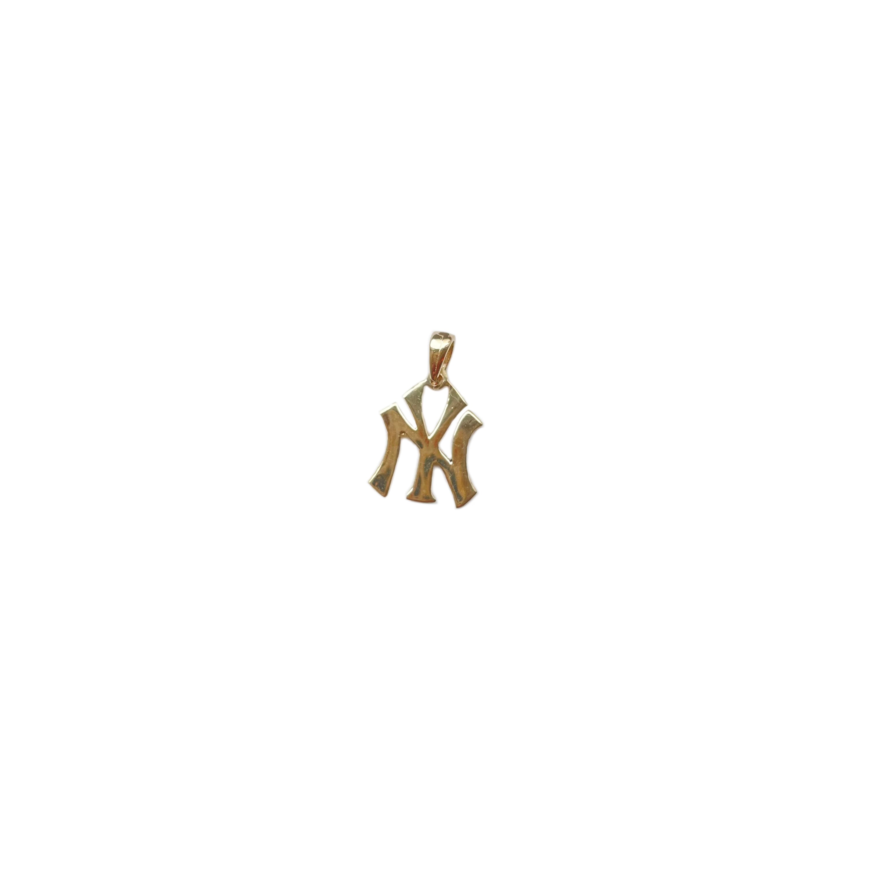 14K-1-14】14K real gold NY charm | Mr.Saturday