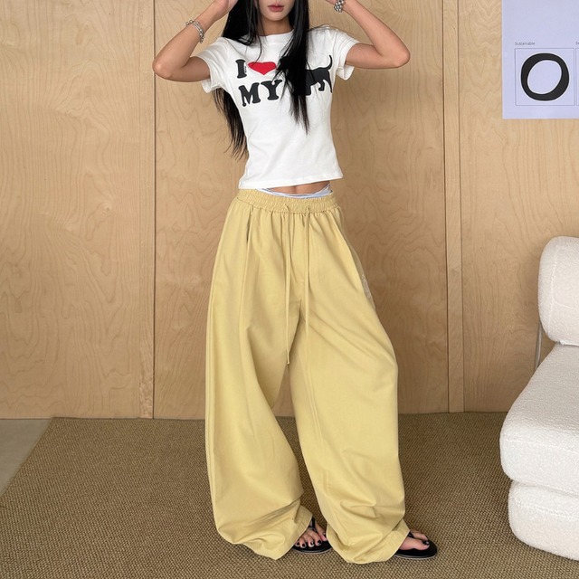 shell logo color pants　シェルロゴカラーパンツ　J1948