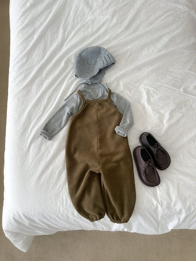 minirobe25wn_Peachwarm Half Turtleneck Tee
