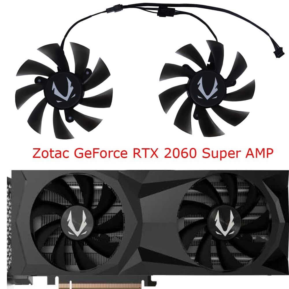 汎用交換 DIY グラフィックカードファン Zotac用 GeForce RTX 2070