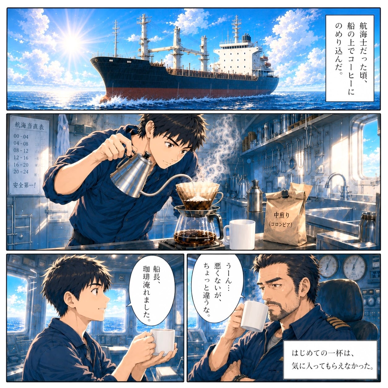 船長を唸らせたコーヒー」タンザニア｜ンゴロンゴロAA++【180g